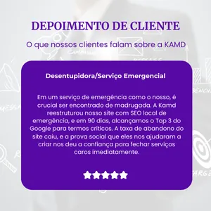 Depoimento e orçamento de cliente KAMD
