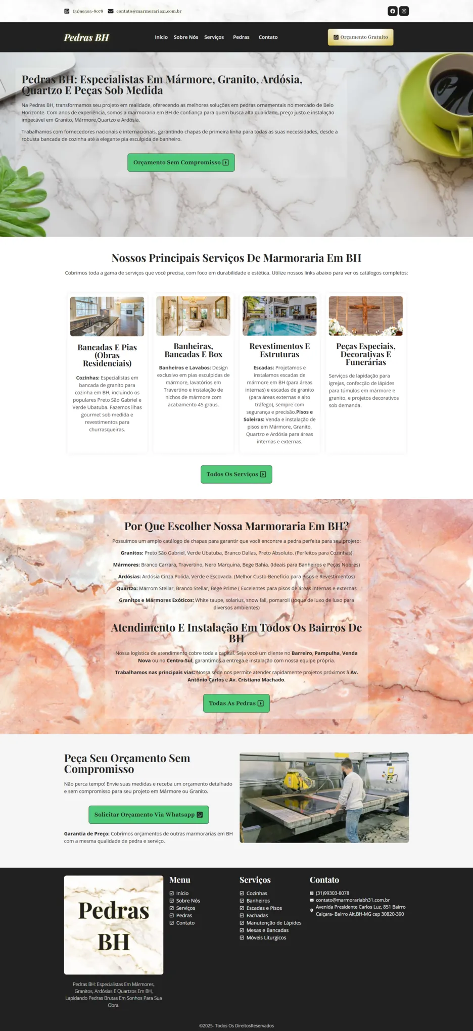 Site Marmoraria BH