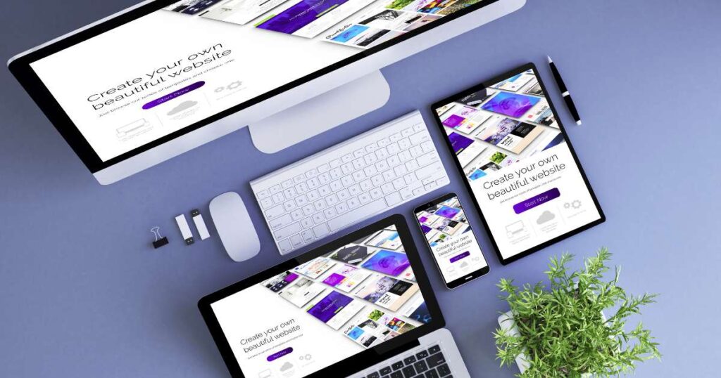 Criação de site otimizado para SEO com layout responsivo
