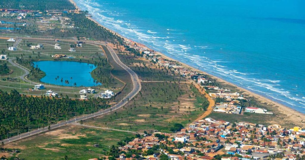 Mapa de Aracaju com foco em SEO Local e bairros estratégicos
