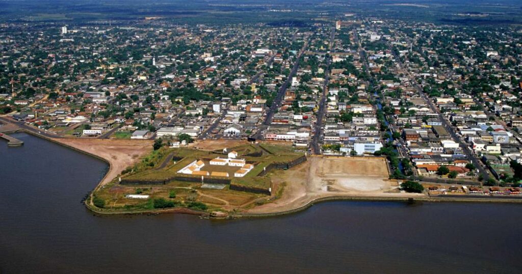 Mapa com destaque para Macapá e estratégia de SEO Local aplicada