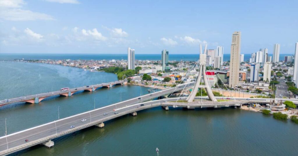 Mapa de Recife com destaque para bairros e SEO Local aplicado