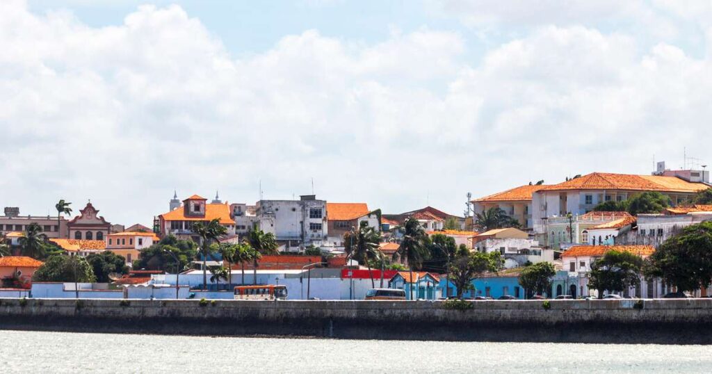 Mapa de São Luís com destaque para atuação em SEO Local