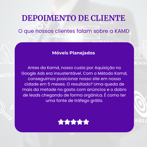 depoimentos e orçamento dos clientes kamd seo para sites locais